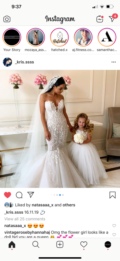 Chanel flower girl dress